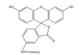 Structural formula of FITC raw material